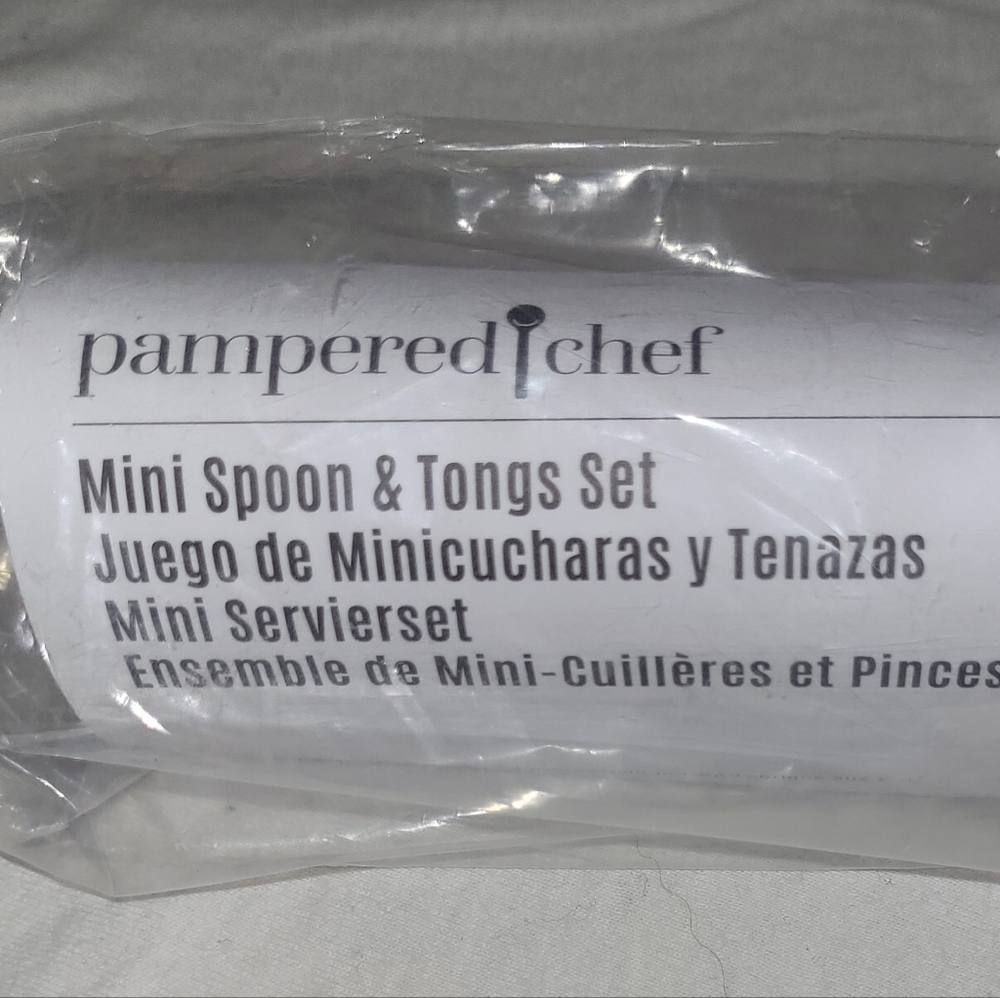 💰Mini spoon and tong set